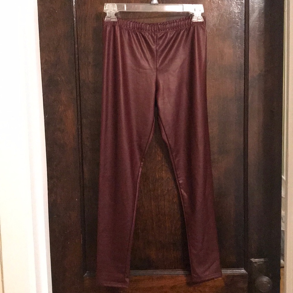 Coated leggings